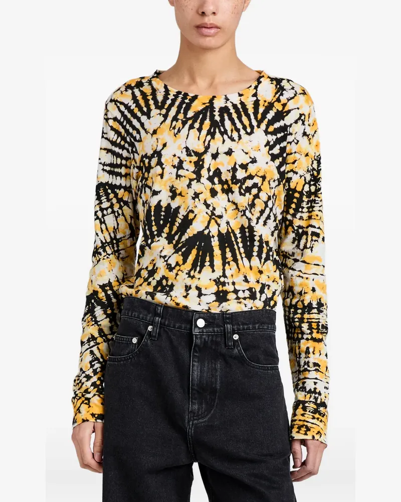 Proenza Schouler Mia Langarmshirt - Gelb Gelb