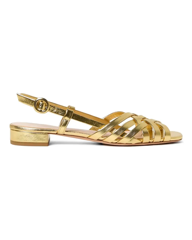 Loeffler Randall Devon Gold Slingback sandals Gold