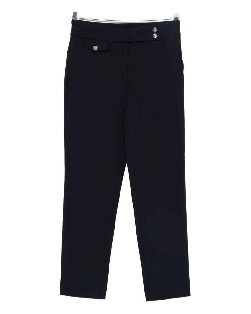 Ralph Lauren press-stud fastening trousers - Blau Blau