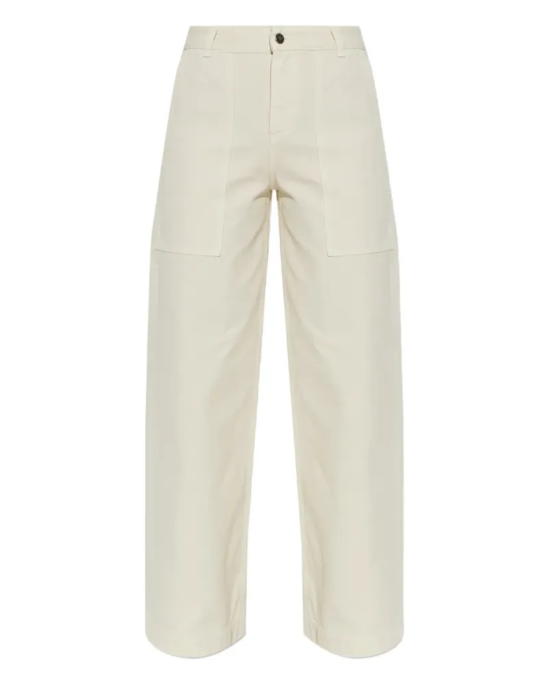 Moncler pocket trousers - Nude Nude