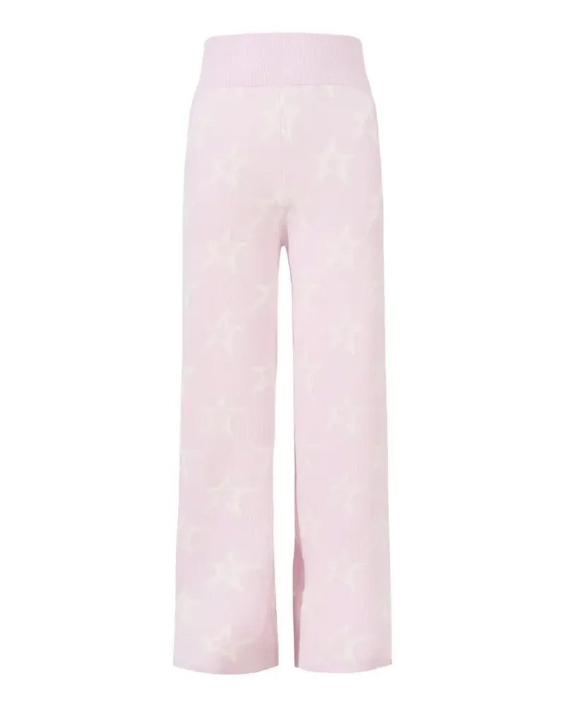 Perfect Moment Chalet star-intarsia wool trousers - Rosa Rosa