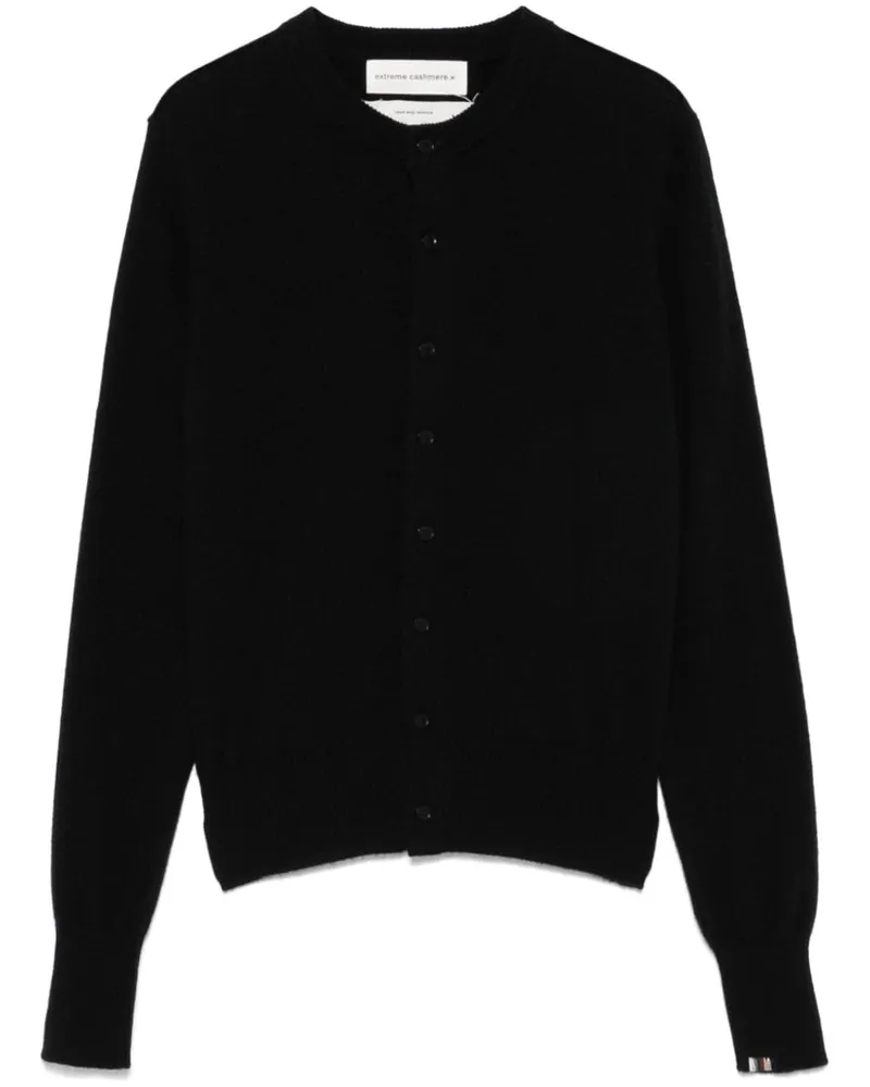 extreme cashmere Little 2 Cardigan - Schwarz Schwarz