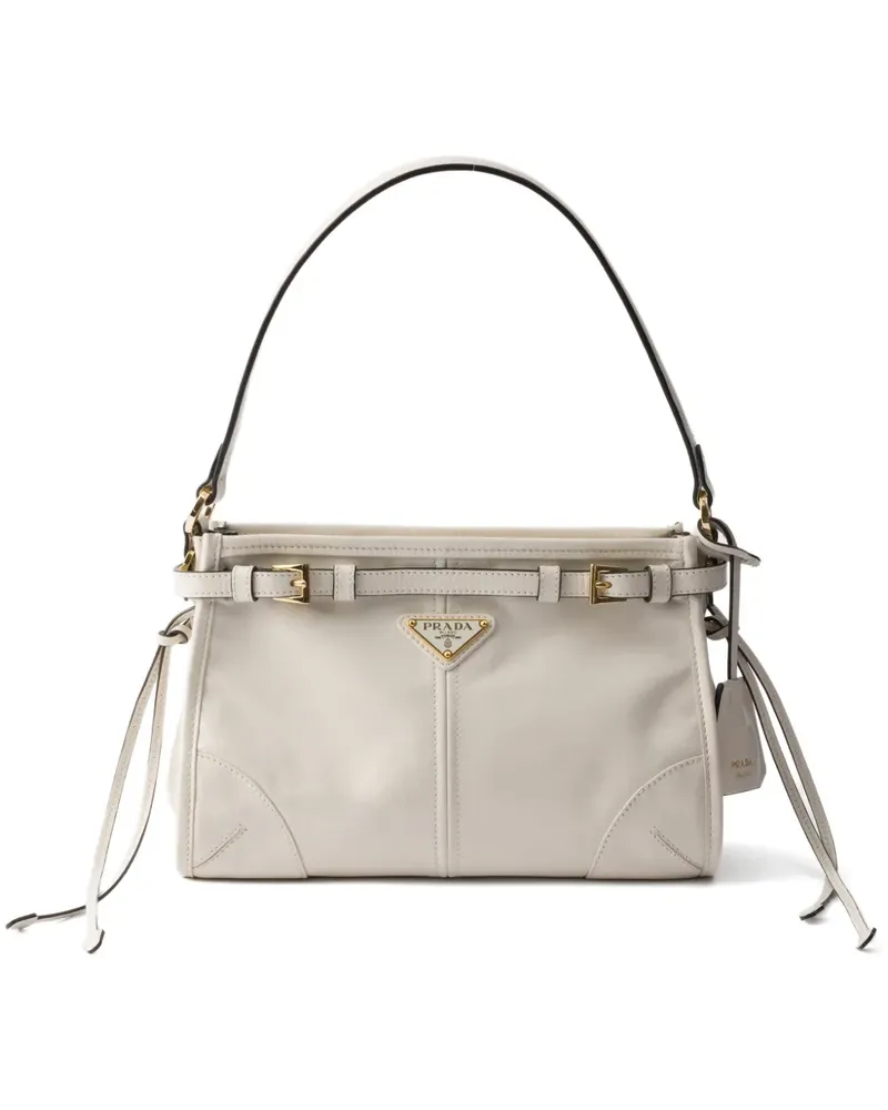 Prada Kleine Bonnie Handtasche - Weiß Weiß