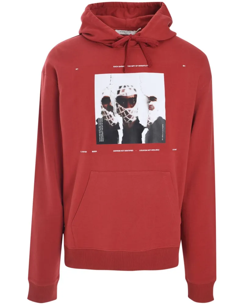 IH NOM UH NIT Hoodie mit grafischem Print - Rot Rot