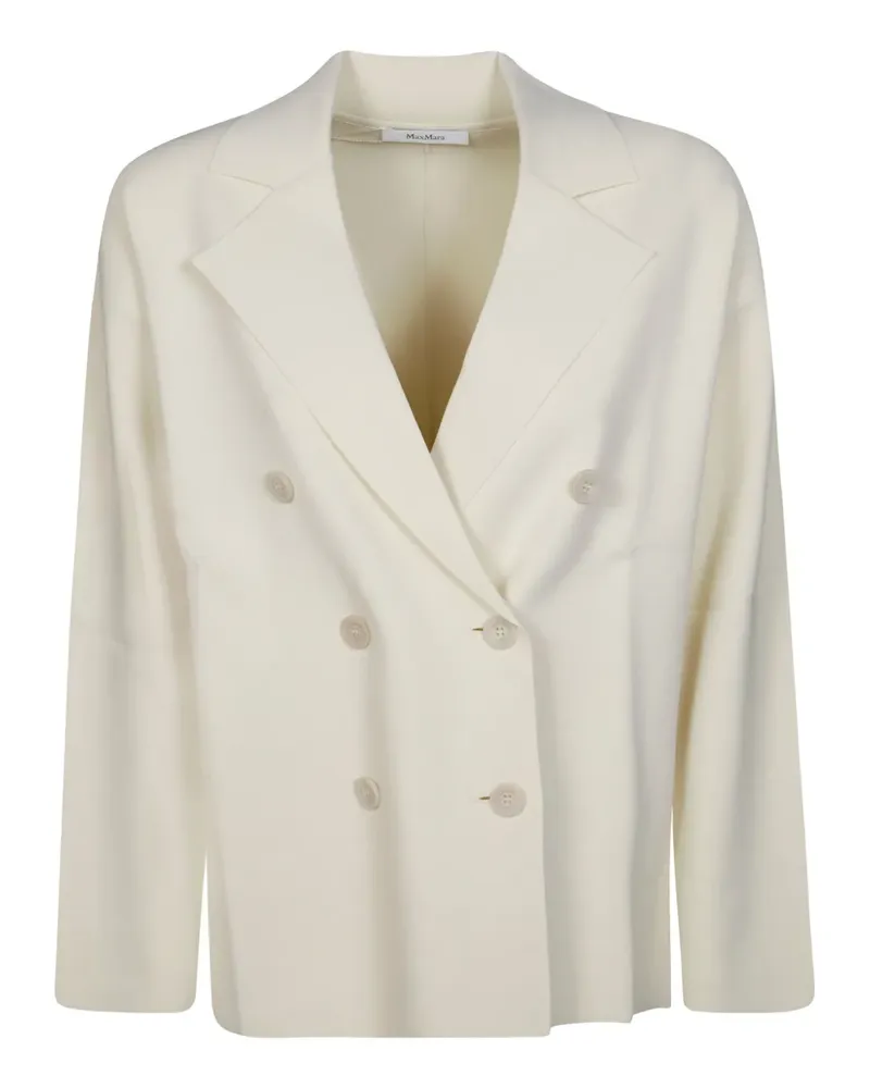 Max Mara Subdolo Blazer - Weiß Weiß