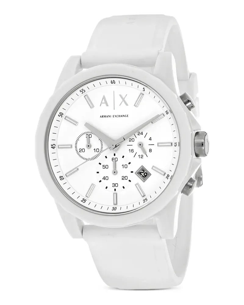 Armani Exchange Active 44mm watch - Weiß Weiß