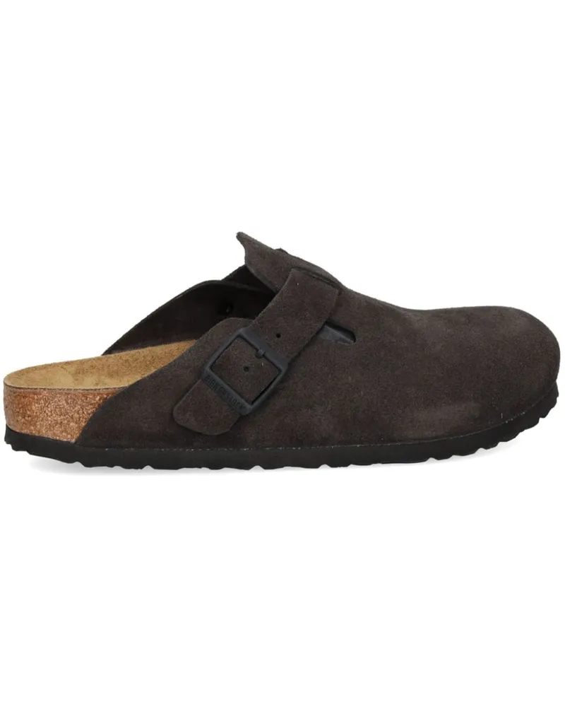 Birkenstock Boston Mules - Grau Grau