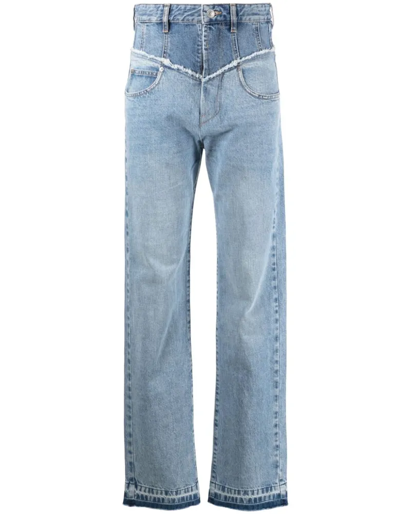 Isabel Marant Jeans mit geradem Bein - Blau Blau