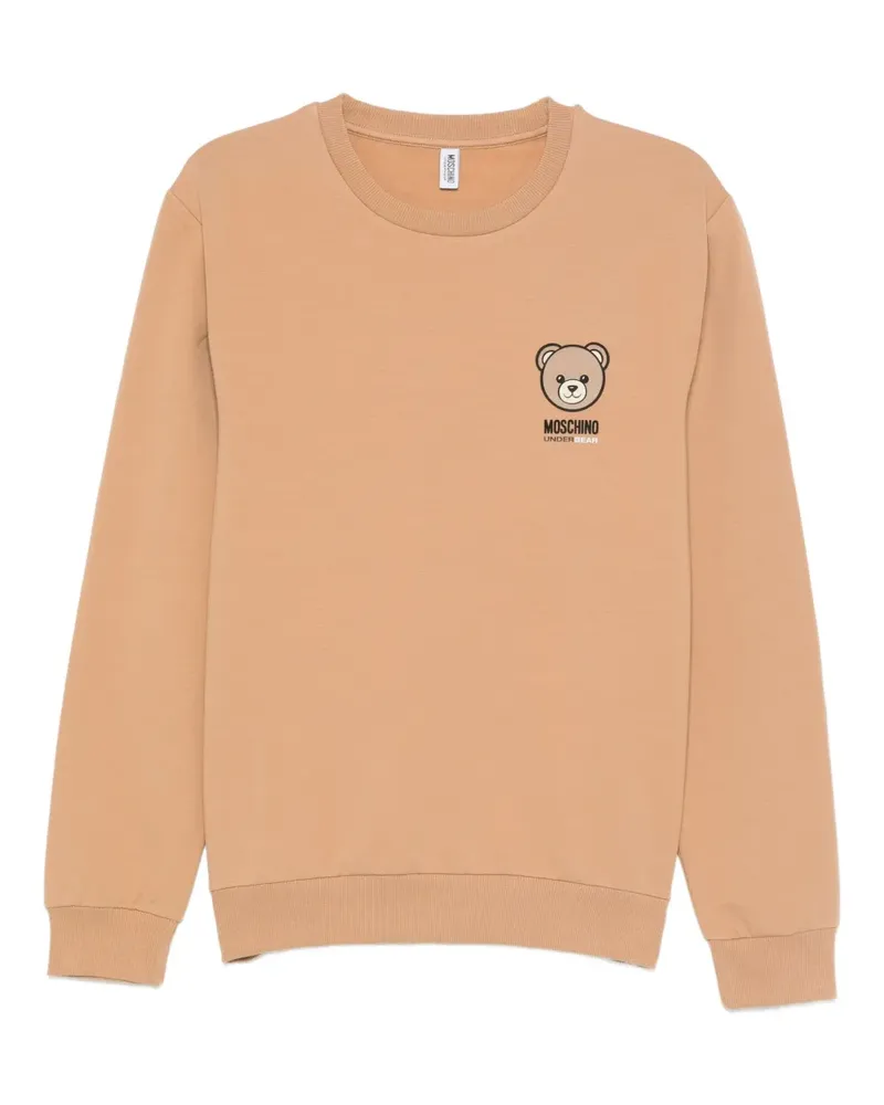 Moschino Teddy Bear-print sweatshirt - Nude Nude