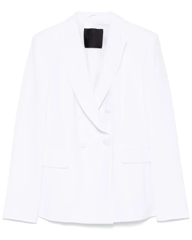 Liu Jo Doppelreihiger Blazer - Weiß Weiß