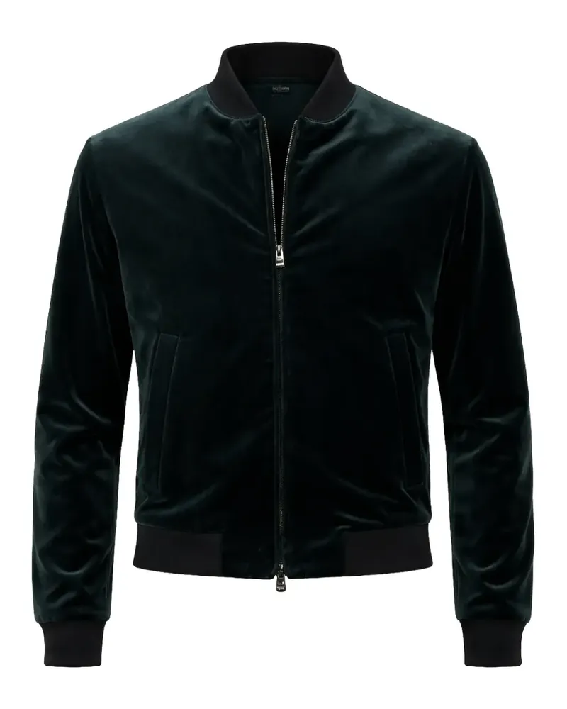 HUGO BOSS zipped jacket - Schwarz Schwarz