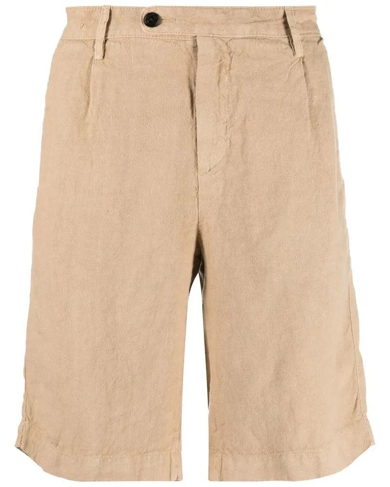 Massimo Alba Halbhohe Shorts - Nude Nude