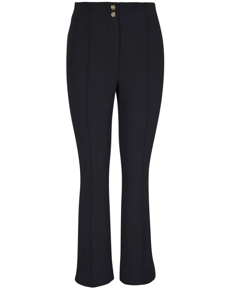 Veronica Beard Gerade Kean Hose - Schwarz Schwarz