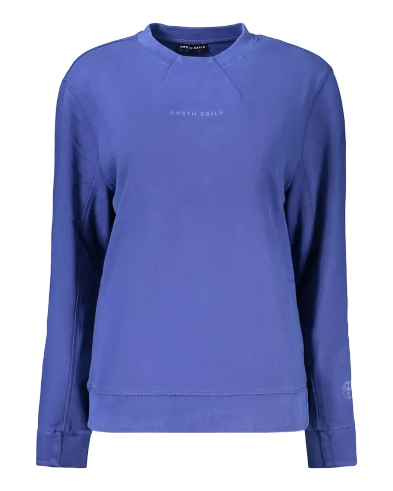 North Sails Sweatshirt mit Logo-Print - Blau Blau