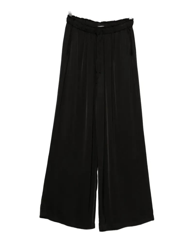 Deha drawstring palazzo pants - Schwarz Schwarz