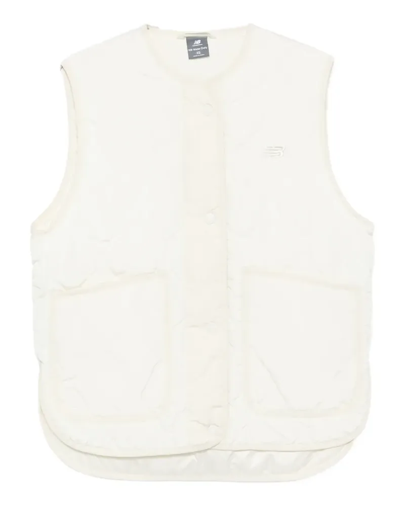 New Balance quilted gilet - Nude Nude