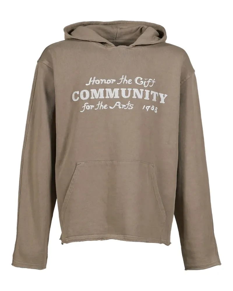 Honor The Gift Hoodie mit Tasche - Nude Nude