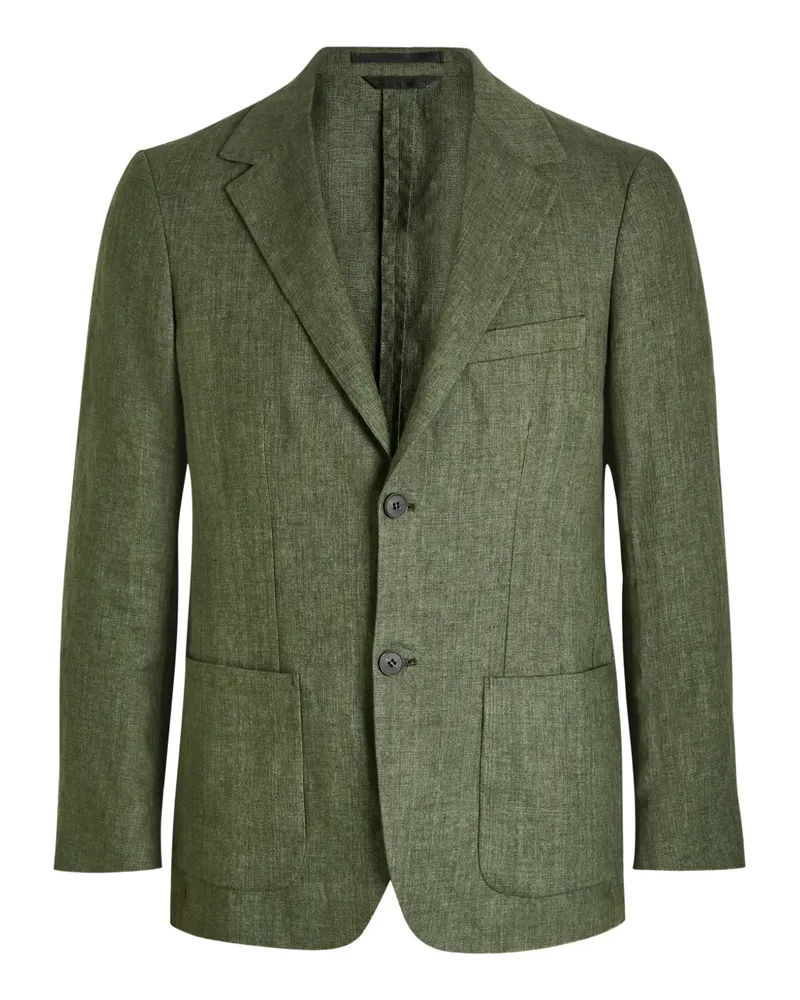 Sunspel Sakko mit Klappentasche - Grün Grün