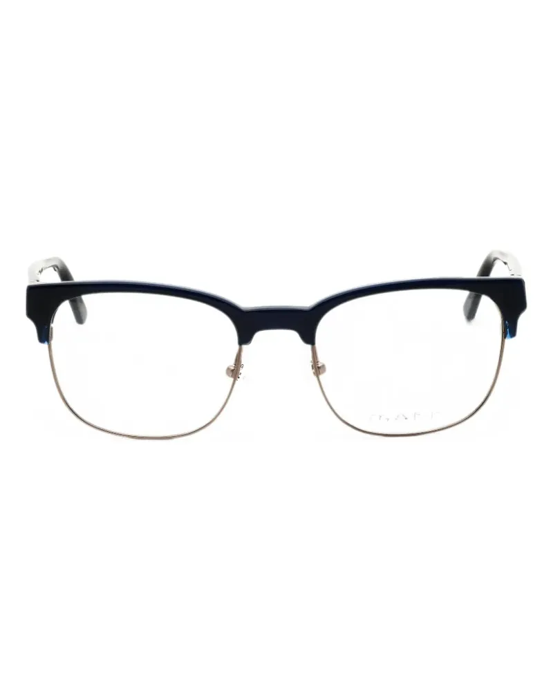 Gant browline-frame glasses - Blau Blau