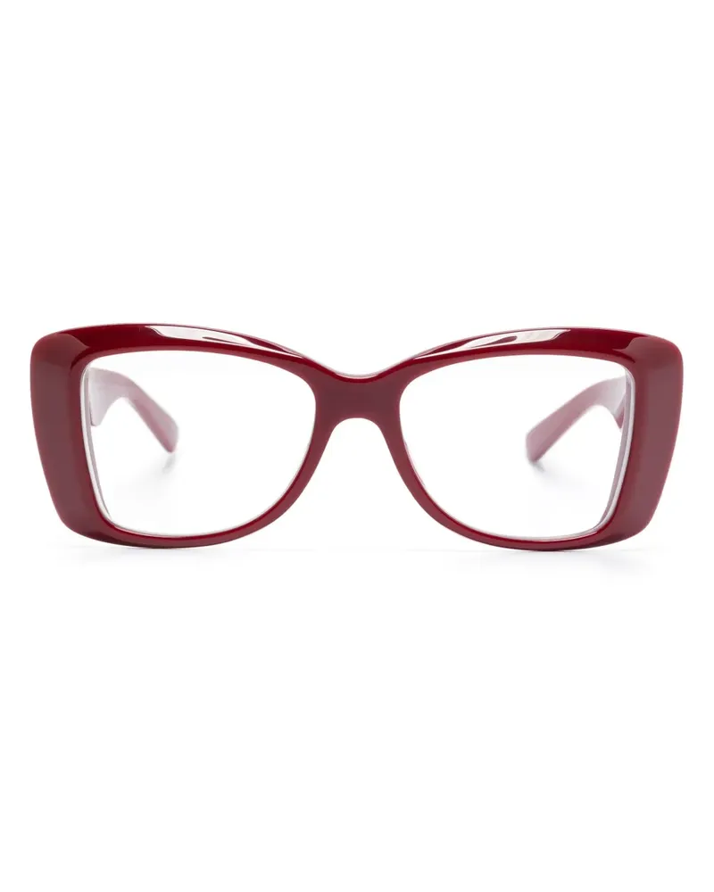 Gucci Brille im Butterfly-Design - Rot Rot