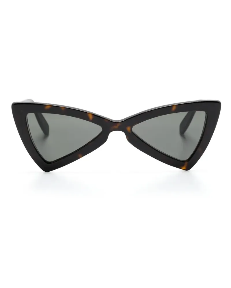 Saint Laurent Sonnenbrille in Schildpattoptik - Braun Braun