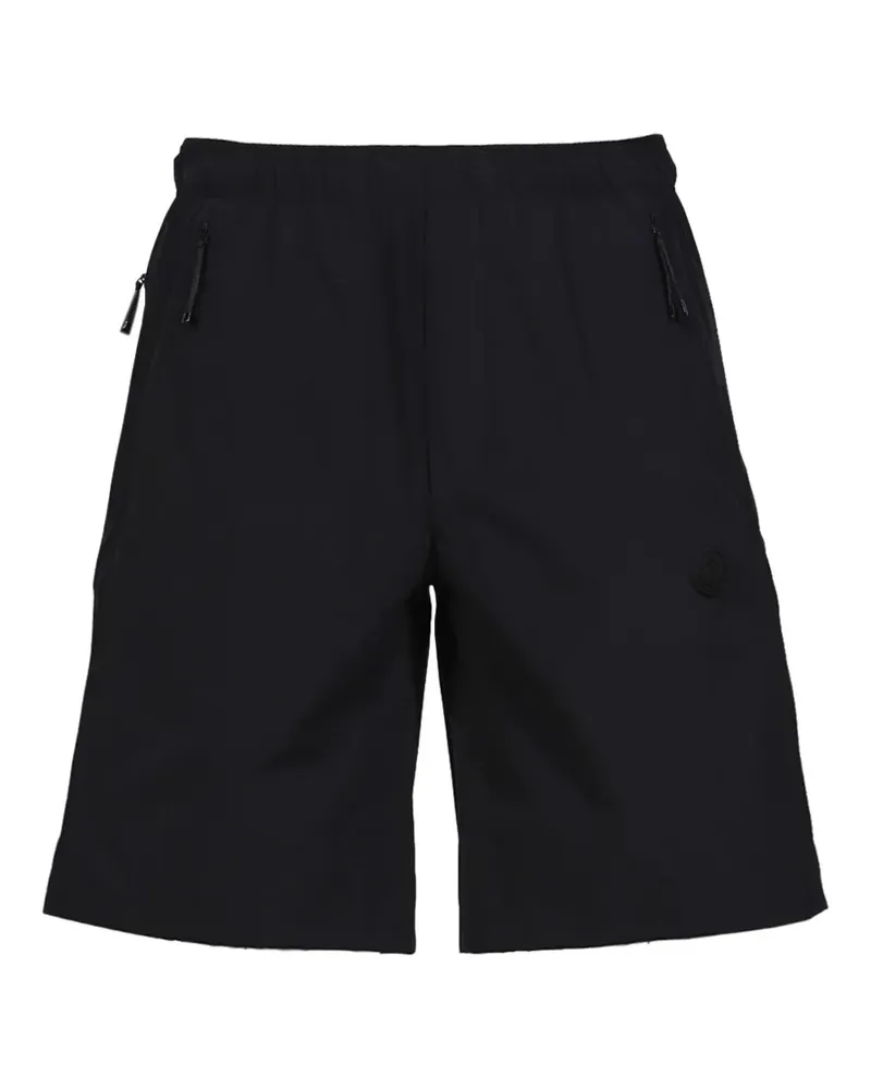 Moncler Shorts mit elastischem Bund - Schwarz Schwarz