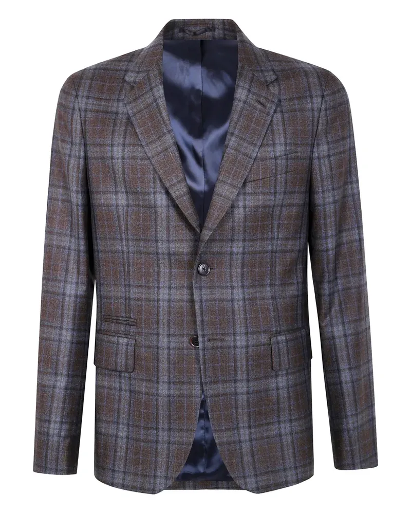 Paul Smith Sakko mit Karomuster - Braun Braun
