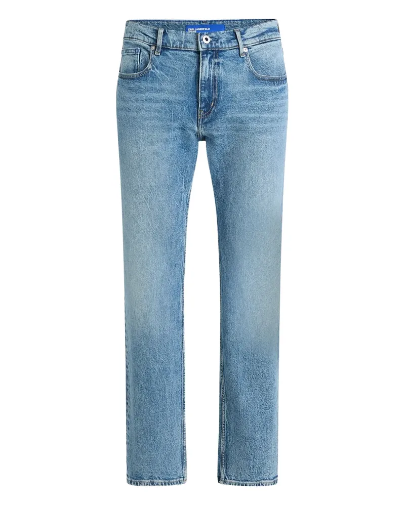 Karl Lagerfeld Five-Pocket-Jeans - Blau Blau
