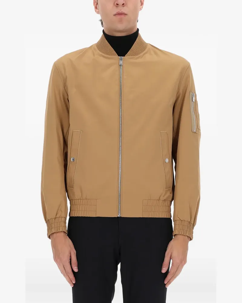 HUGO BOSS zip pocket jacket - Braun Braun