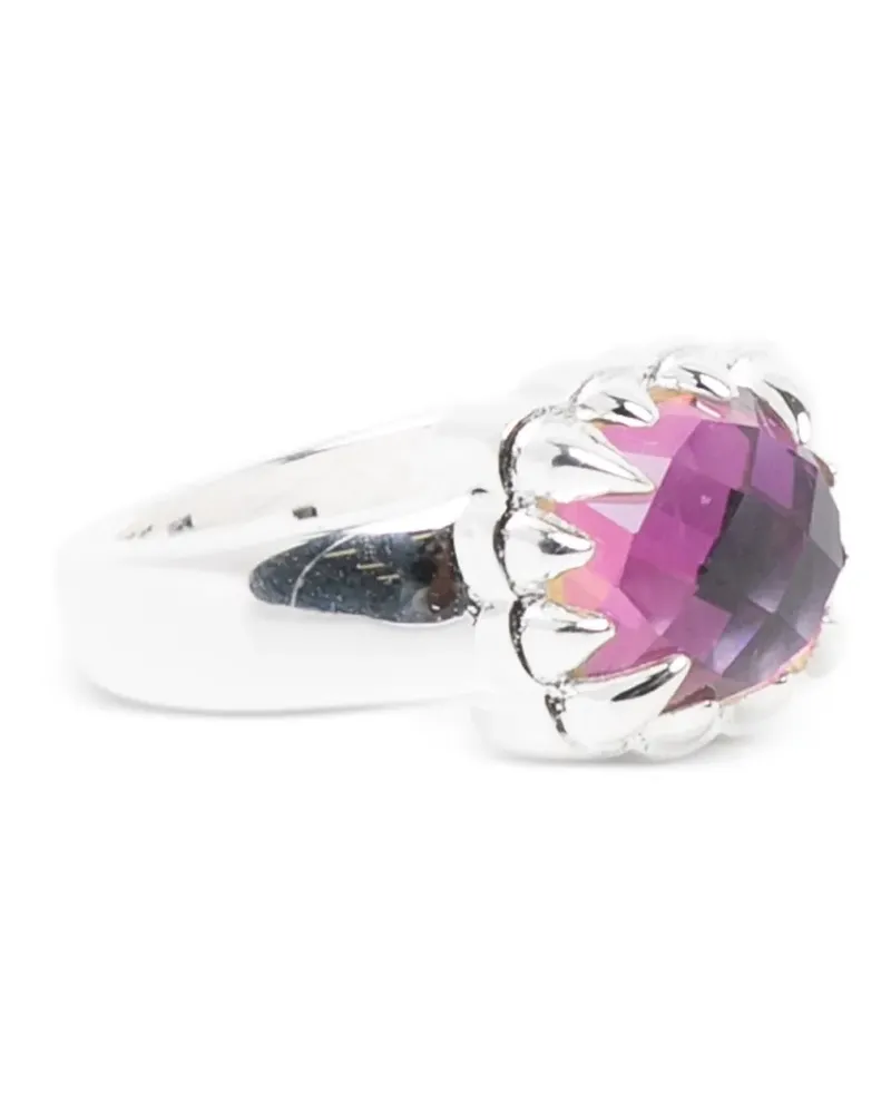 Stolen Girlfriends Club Ring mit Klauenfassung - Silber Silber