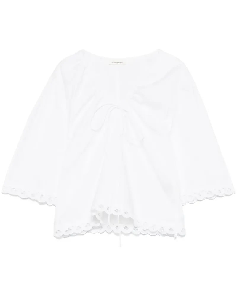 By Malene Birger Ulrike Bluse - Weiß Weiß