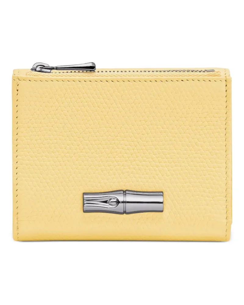Longchamp Le Roseau Portemonnaie - Gelb Gelb