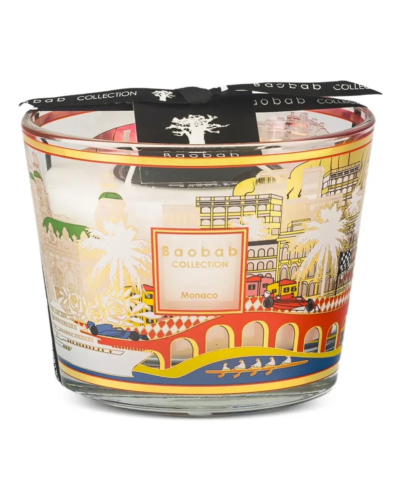 Baobab Collection Monac candle - Weiß Weiß
