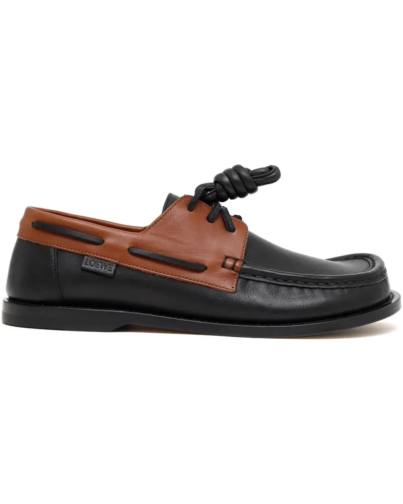 Loewe Loafer aus Leder - Schwarz Schwarz