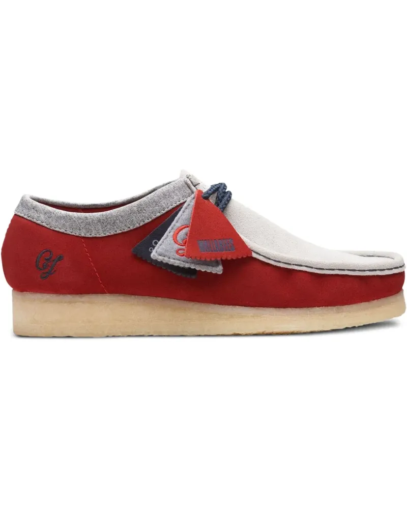 Clarks Wallabee VCY Desert-Boots - Rot Rot