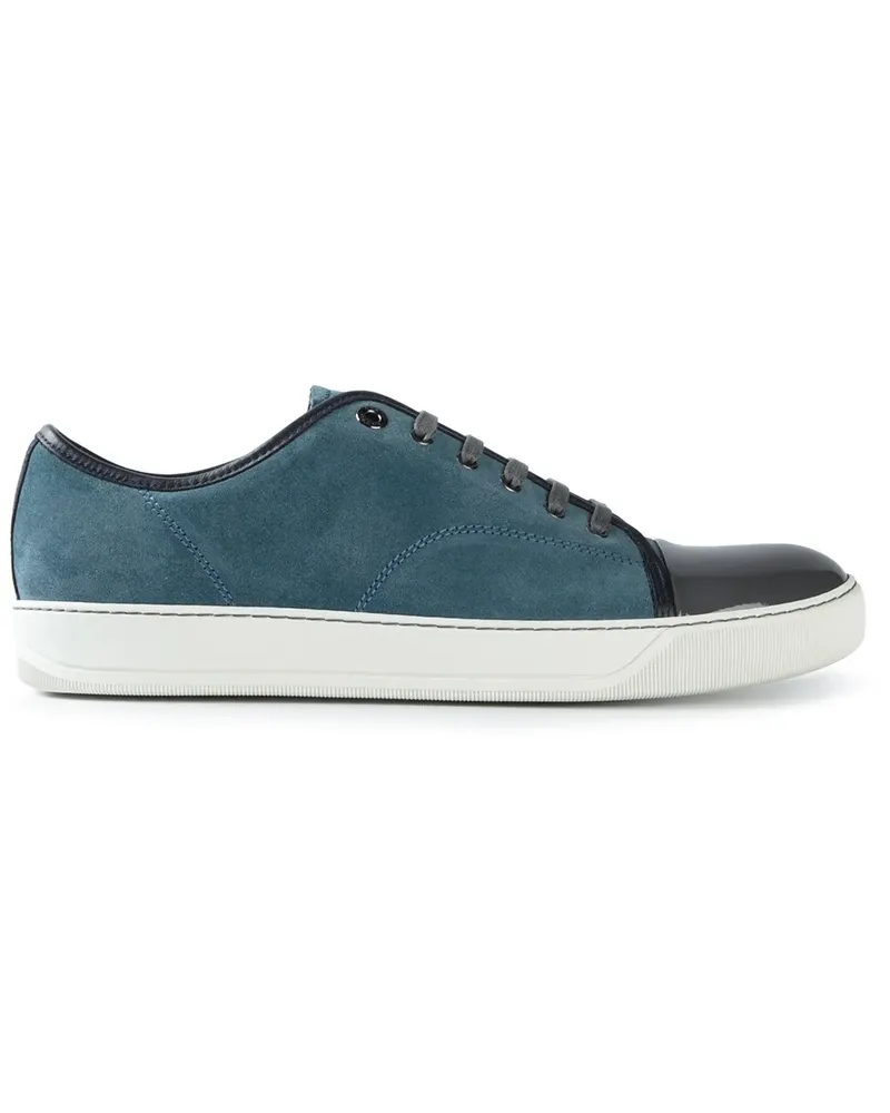 Lanvin Sneakers mit kontrastierender Kappe - Blau Blau