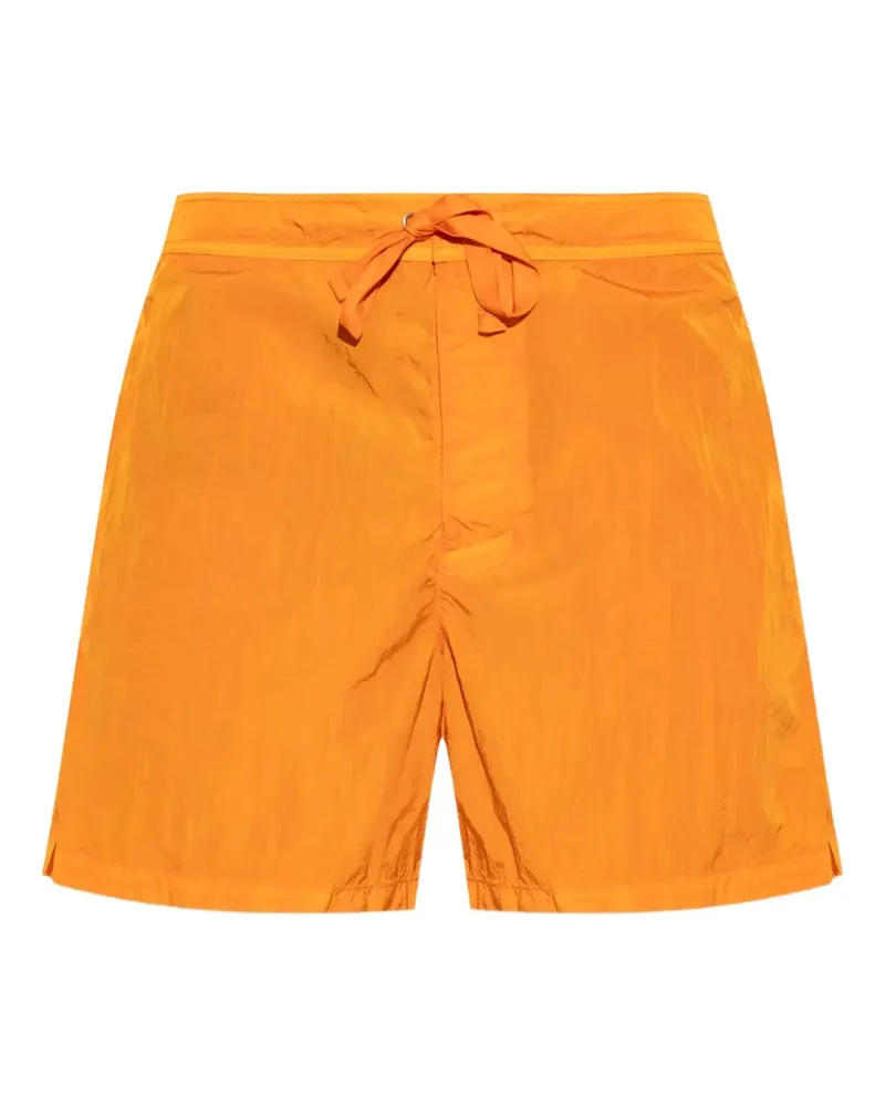 Stone Island Badeshorts mit Logo-Stickerei - Orange Orange