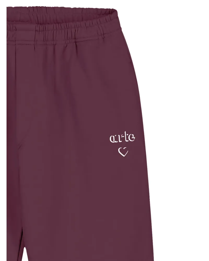 Arte Antwerp Jogginghose mit Logo - Rot Rot
