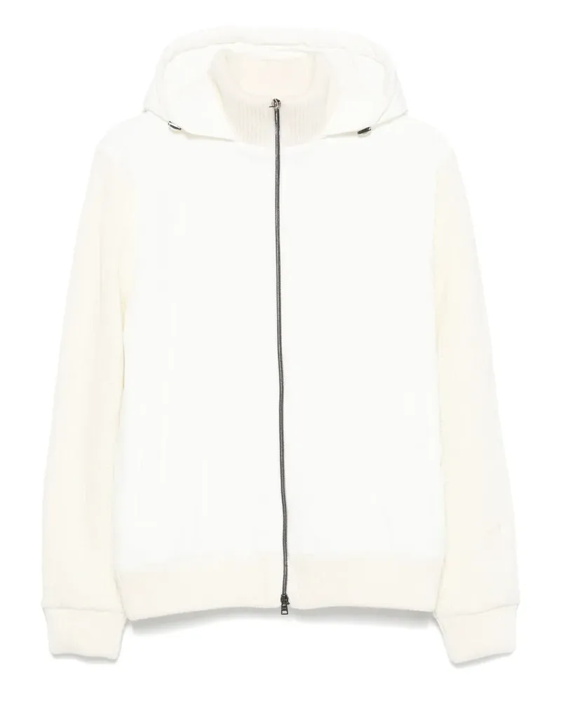 Herno Gerippte Jacke - Weiß Weiß