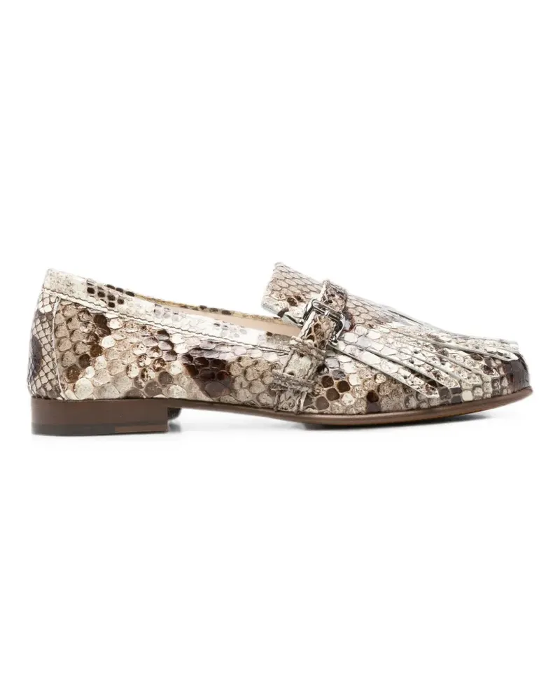 Ermanno Scervino Loafer mit Schnallendetail - Nude Nude