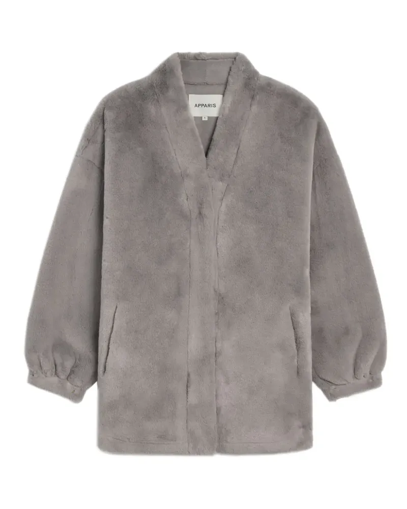 APPARIS Jane pocket coat - Grau Grau