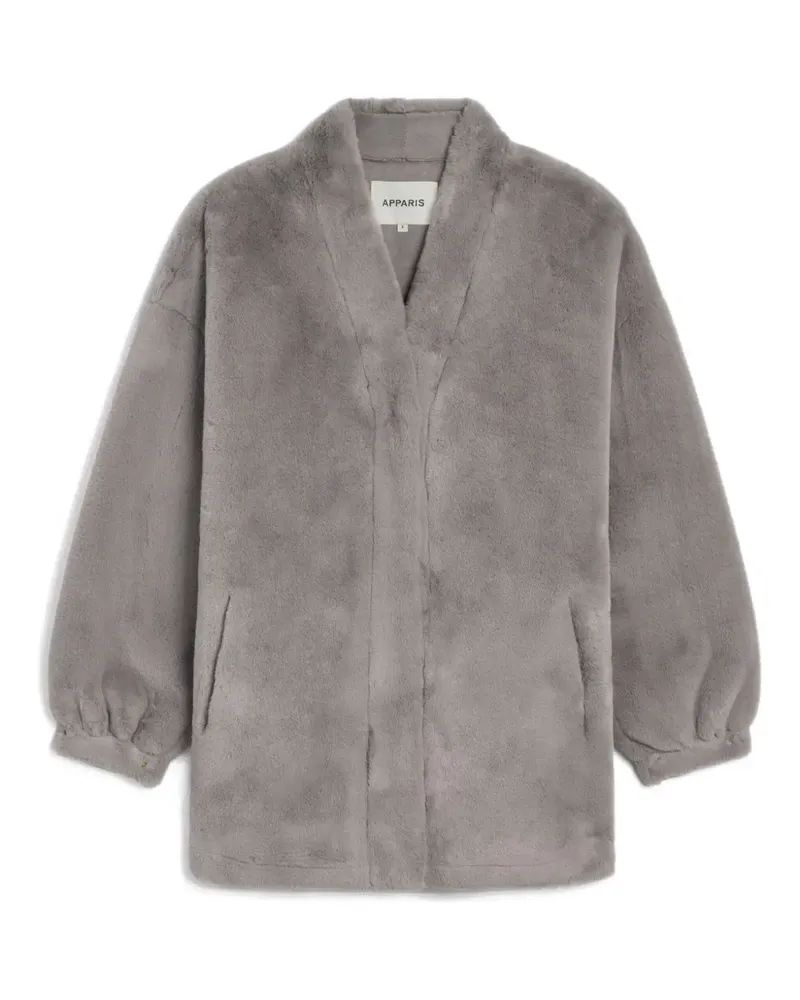 APPARIS Jane pocket coat - Grau Grau
