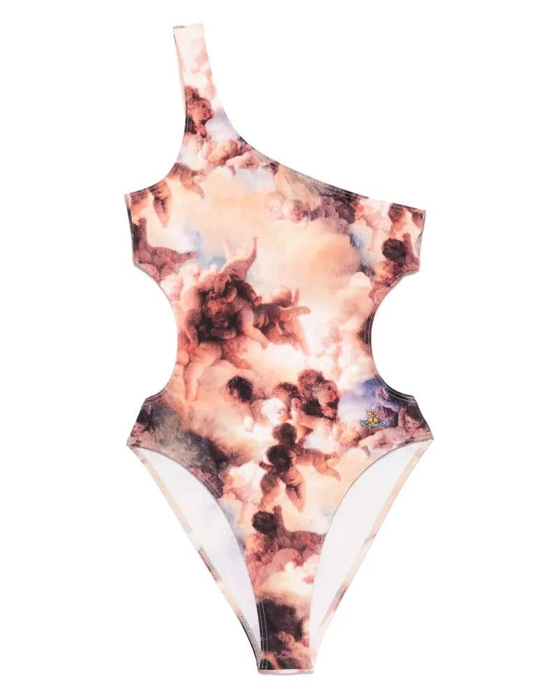 Vivienne Westwood Asymmetrischer Badeanzug - Nude Nude