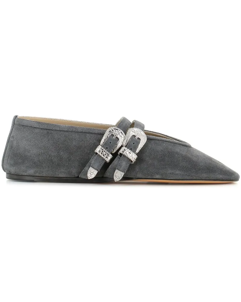 Le Monde Béryl Claudia Ballerinas - Grau Grau