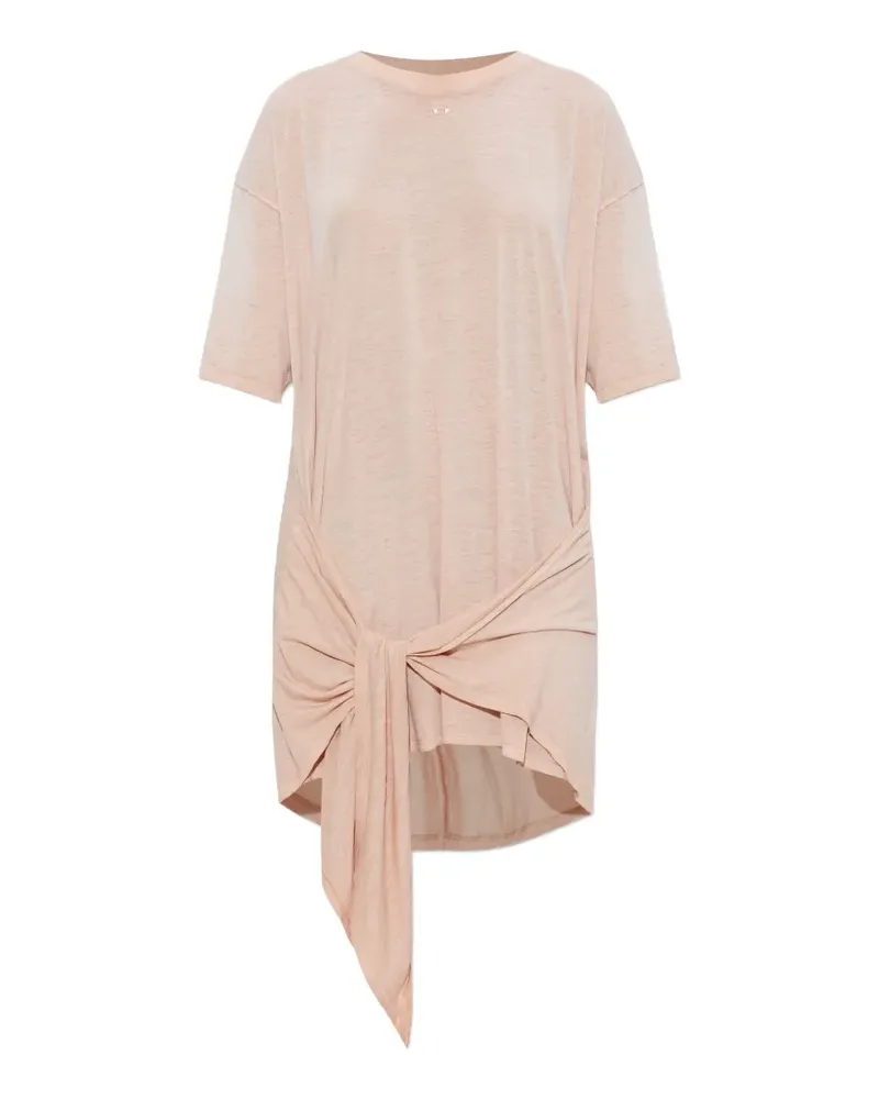 Diesel knot-detail mini dress - Nude Nude