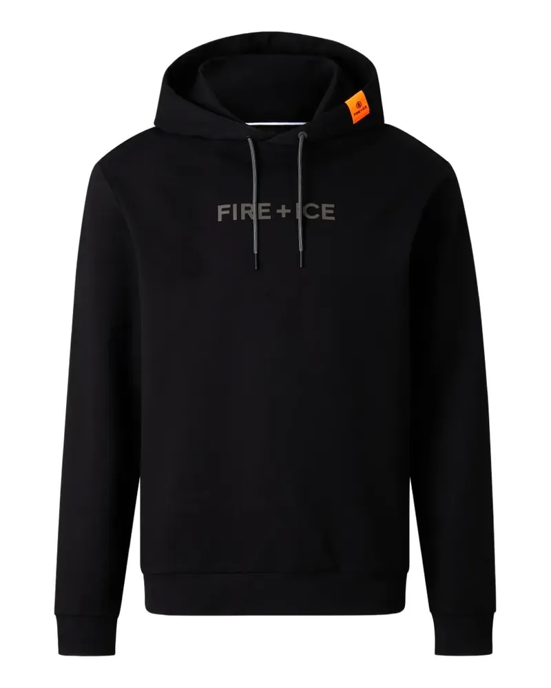 Bogner Fire & Ice Cadell Hoodie mit Logo-Print - Schwarz Schwarz