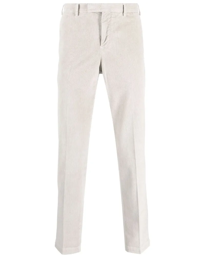 PT TORINO Schmale Cordhose - Grau Grau