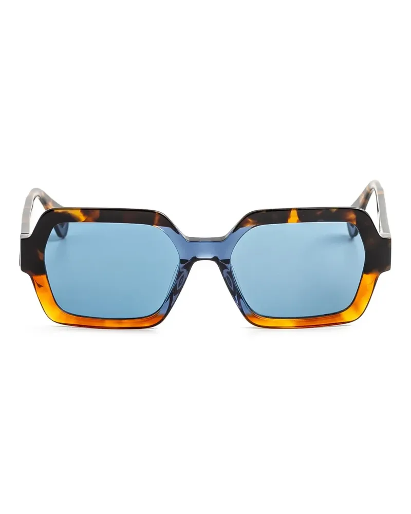 GIGI STUDIOS Sonnenbrille mit geometrischem Gestell - Braun Braun