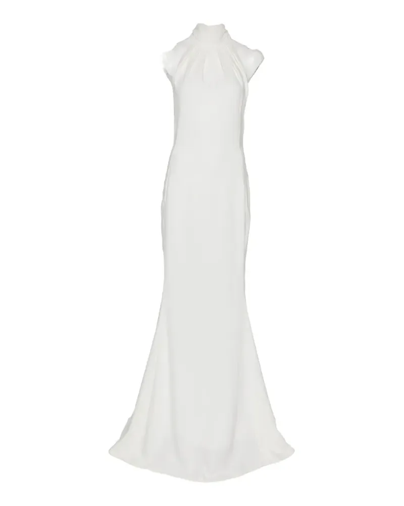 Zuhair Murad Cady Neckholder-Kleid - Weiß Weiß