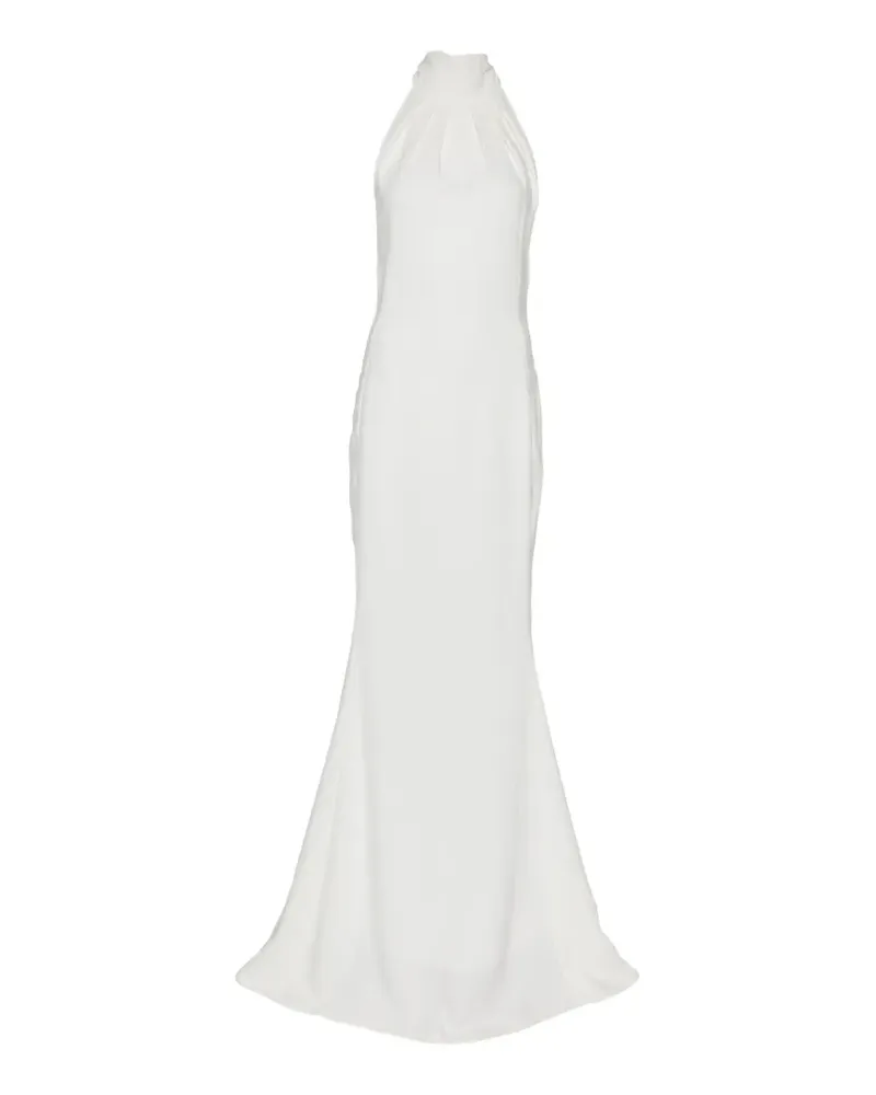 Zuhair Murad Cady Neckholder-Kleid - Weiß Weiß